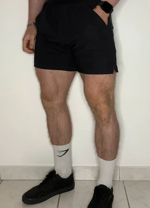 Gymshark Hybrid 6" Shorts noir - Taille S, marque: Gymshark, état: Très bon état, taille: S, 16,00 €, 17,50 € Protection acheteurs (Pro) incluse