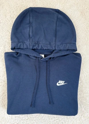 Sweat-shirt à capuche Nike club fleece - M - bleu marine bleu, marque: Nike, état: Très bon état, taille: M, 20,00 €, 21,70 € Protection acheteurs (Pro) incluse