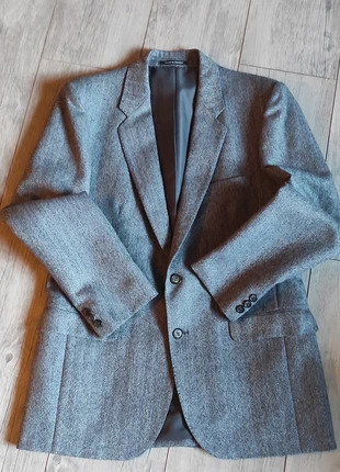 Veste blazer pure laine vierge fabrication française taille L, merk: Woolmark, staat: Heel goed, maat: L, € 18,00, € 19,60 inclusief Kopersbescherming