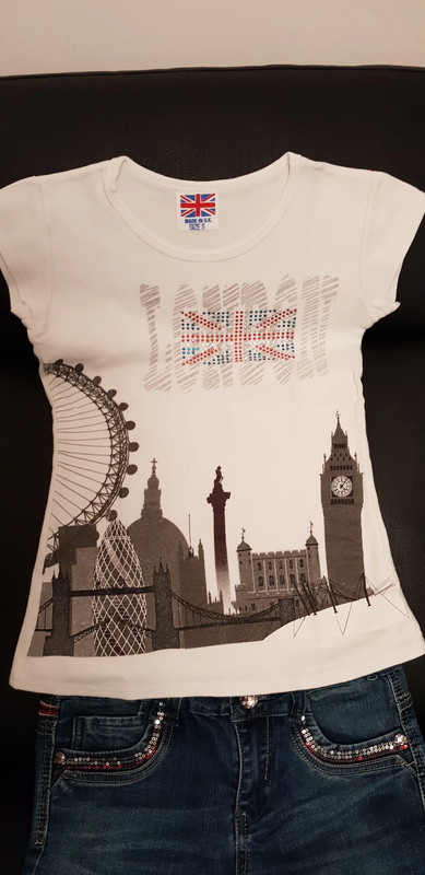 Jean UK + tee shirt London+ tee shirt ML rigolo 2