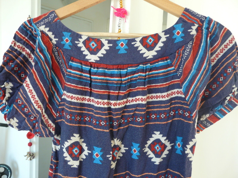 Robe aztèque en coton 3