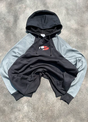 Hoodie Pull à capuche Nike vintage Noir/Gris 90s Therma Fit y2k streetwear L Homme, marke: Nike, zustand: Neu, größe: L, 21,95 €, 23,75 € inklusive Vinted-Käuferschutz