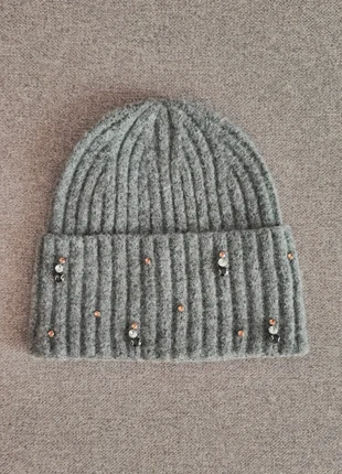 Gorro gris con circonitas C&A, marque: C&A, état: Très bon état, taille: Taille unique, 5,00 €, 5,95 € Protection acheteurs incluse