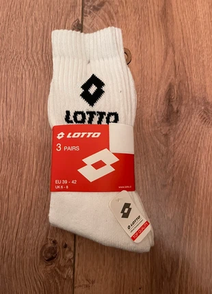 Lotto sokken wit 39-42, merk: Lotto, staat: Nieuw met prijskaartje, maat: S | 38–42, € 3,00, € 3,85 inclusief Kopersbescherming