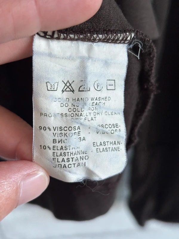 Chemisier trussardi jeans taille S - photo numéro 5