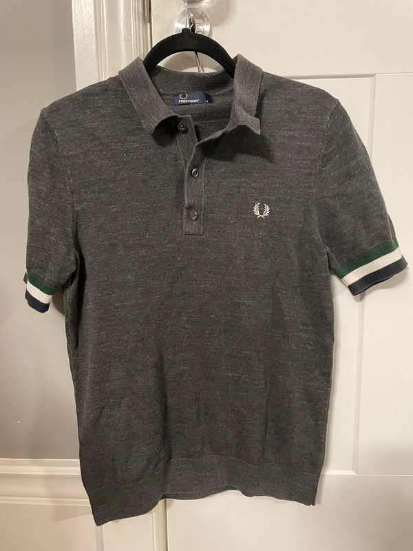 Grey Fred Perry polo shirt, S - Vinted