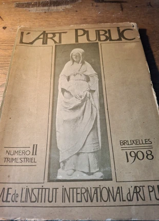 Revue de l'Institut International d'Art Public 1908, état: Satisfaisant, 1,00 €, 1,75 € Protection acheteurs (Pro) incluse