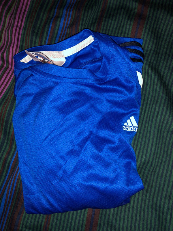 Maillot de foot Adidas bleu 2