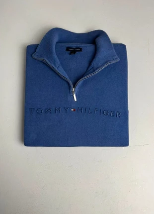 1/4 zip/ half zip/ quart zip/ pull col camioneur Tommy Hilfiger violet L, brand: Tommy Hilfiger, condition: New without tags, size: L, €25.00, €26.95 includes Buyer Protection Pro