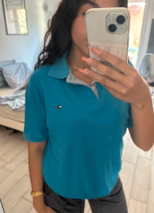 Maglia con colletto Tommy originale, merk: Tommy Hilfiger, staat: Goed, maat: M, € 6,00, € 7,00 inclusief Kopersbescherming