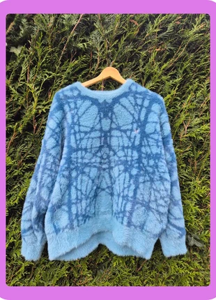 Pull en mohair bleu tie-dye Darvil Supply blue Taille M, marca: DAVRIL SUPPLY, estado: Muito bom, tamanho: M, €75.00, €79.45 inclui Proteção do Comprador Pro