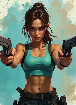 Affiche plastifiée Lara Croft, brand: AFFICHE PLASTIFEE LARA CROFT, condition: Very good, €5.99, €6.99 includes Buyer Protection Pro