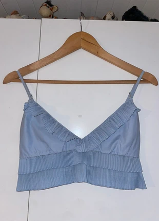 haut court zara volants, brand: Zara, condition: Very good, size: S / 36 / 8, €12.00, €13.30 includes Buyer Protection