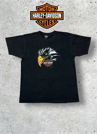 Vintage 90s T-shirt Harley-Davidson Eagle Tee Sunfaded - Made in USA - Size XL - Biker Style y2k, brand: Harley Davidson, condizioni: Ottime, taglia: XL, €29.99, €32.19 include la Protezione acquisti