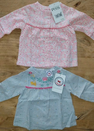 Lot tunique neuve, marca: La Compagnie des Petits, estado: Nuevo con etiquetas, tamaño: 1-3 meses / 56 cm, 6,00 €, 7,00 € Protección al comprador incluida