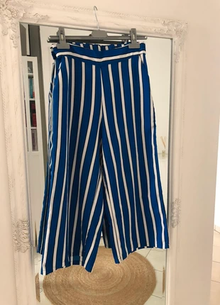 Pantalon à rayures, Mango 💙, marque: Mango, état: Très bon état, taille: S / 36 / 8, 13,00 €, 14,35 € Protection acheteurs incluse
