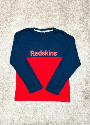 Tshirt manche longue bleu & rouge Redskins tee shirt homme - M, marca: Redskins, estado: Muy bueno, tamaño: M, 2,00 €, 2,80 € Protección al comprador incluida