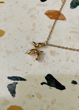 Collana cane balloon dog dorata, marque: no brand, état: Neuf sans étiquette, 3,00 €, 3,85 € Protection acheteurs incluse