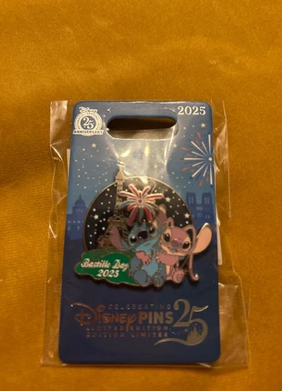 Stitch Bastille Day 2025 Disney trading pin, brand: Disney, condition: New with tags, €13.00, €14.35 includes Buyer Protection