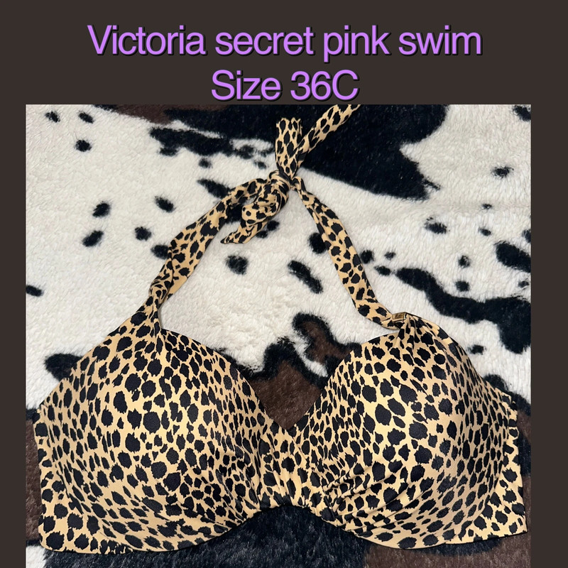 Victoria secret pink bikini top size 36C 1