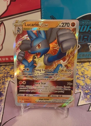 Lucario Vstar Promo Fr, brand: Pokémon, condition: New without tags, €14.19, €15.60 includes Buyer Protection Pro