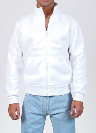 Felpa uomo con zip felpato caldo cotone, bianco. Nuovo con cartellino. Sku300. XL., marque: felpa zip bianco, état: Neuf avec étiquette, taille: XL, 11,96 €, 13,26 € Protection acheteurs incluse