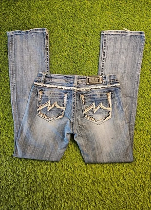 Miss Me Y2K Flared Bootcut Pants – Low Waist, Vintage, 2000s Trendy, marque: Miss Me, état: Très bon état, taille: L / 40 / 12, 58,00 €, 61,60 € Protection acheteurs incluse