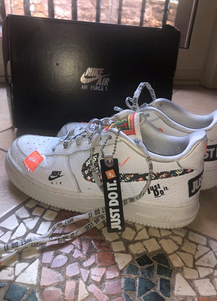 Nike air force just do it bianche shop