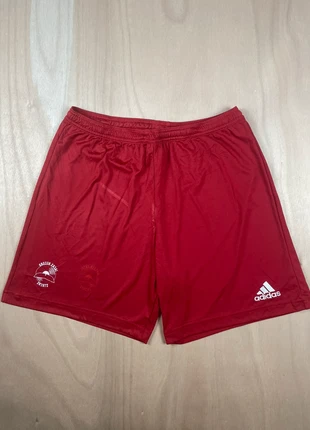 Short de sport rouge Adidas logo brodé taille L, marque: adidas, état: Très bon état, taille: L, 4,50 €, 5,43 € Protection acheteurs (Pro) incluse
