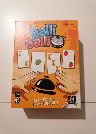 Jeu Halli Galli, merk: Gigamic, staat: Heel goed, maat: 6 jaar / 116 cm, € 9,00, € 10,15 inclusief Kopersbescherming