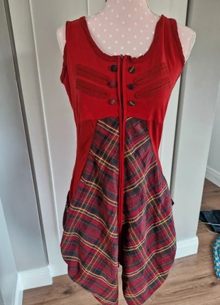 Tartan Dress (UK10), brand: O.K.S, condition: Very good, size: M / 38 / 10, €20.00, €21.70 includes Buyer Protection