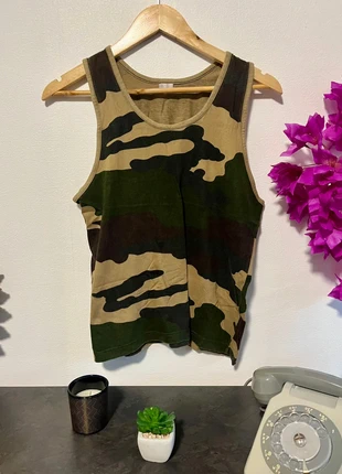 Débardeur militaire, marque: sansnom., état: Bon état, taille: S / 36 / 8, 5,00 €, 5,95 € Protection acheteurs incluse