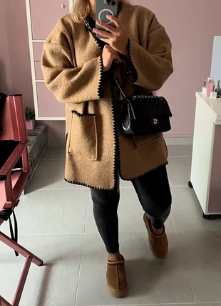 Veste marron, brand: Boutique indépendante, condition: New without tags, size: One size, €10.00, €11.20 includes Buyer Protection