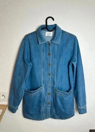 Veste Sezane modèle Will denim, merk: Sézane, staat: Heel goed, maat: XS / 34 / 6, € 63,00, € 66,85 inclusief Kopersbescherming