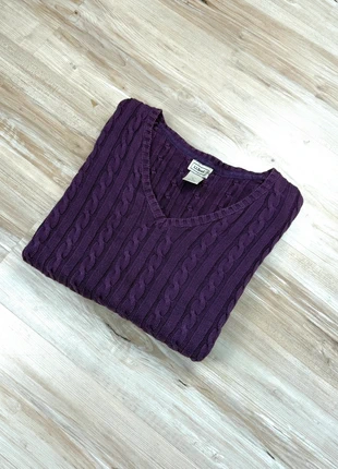 Pull torsadée LLBean femme || XL || Très bon état || 100% coton ||, merk: L.L. Bean, staat: Heel goed, maat: XL / 42 / 14, € 20,00, € 21,70 inclusief Kopersbescherming