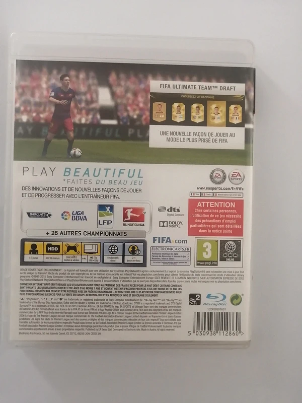Jeu FIFA 16 sur PS3 - photo numéro 2