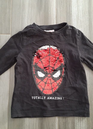 tee-shirt manche longue spider-man sequins 3 ans, brand: Marvel, condizioni: Ottime, taglia: 3 anni / 98 cm, €2.00, €2.80 include la Protezione acquisti