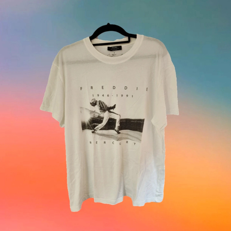 Camiseta freddie mercury bershka shop