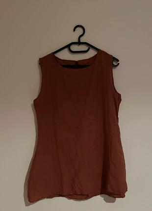 Haut léger sans manche camel Taille 3 (46) pour femme, marque: Femme, état: Très bon état, taille: XXXL / 46 / 18, 2,00 €, 2,80 € Protection acheteurs incluse