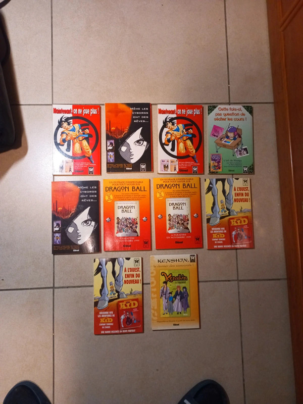 Lot de 10 mangas Dragonball. 2