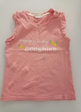 Süßes Top in Gr. 80, marke: H&M, zustand: Zufriedenstellend, größe: 12-18 Monate / 80, 1,00 €, 1,75 € inklusive Vinted-Käuferschutz