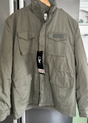Surplus paratrooper khaki olive winter coat jacket warm 3 XL army military, brand: Surplus, condition: New with tags, size: XXXL, £58.00, £61.60 includes Buyer Protection