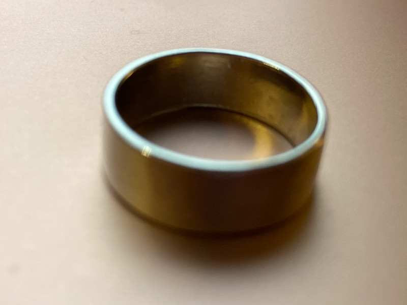 Simple Band Silver Ring 2