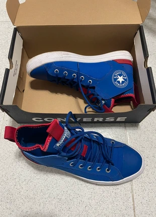 Converse Alte Blu & Rosse n. 39,5/40 – Perfette, Look Unico!, marca: Converse, estado: Novo sem etiquetas, tamanho: 39,5, €23.00, €24.85 inclui Proteção do Comprador