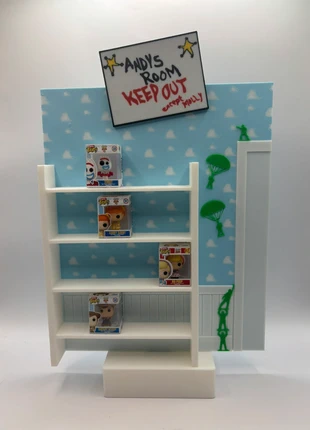 Expositor Bitty Pop Toy Story Andy’s Room, marque: Generic, état: Très bon état, taille: Taille unique, 23,00 €, 24,85 € Protection acheteurs incluse