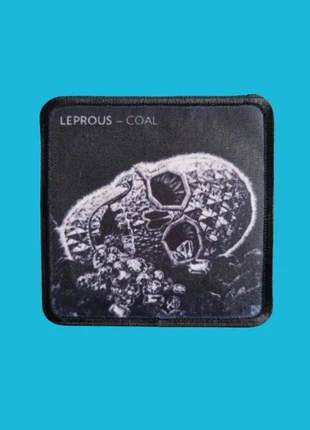 Patch Leprous - Coal - Imprimé - Carré de 7,5 x 7,5 centimètres, condition: Very good, €5.00, €5.95 includes Buyer Protection Pro