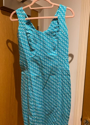Turquoise summer dress Sandro Ferrone, brand: Sandro Ferrone, condition: Very good, size: S / 8, £15.00, £16.45 includes Buyer Protection