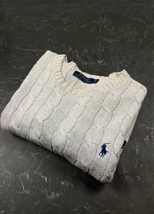 pull Ralph Lauren torsadé blanc en taille M, brand: Ralph Lauren, condition: Very good, size: M, €54.99, €58.44 includes Buyer Protection