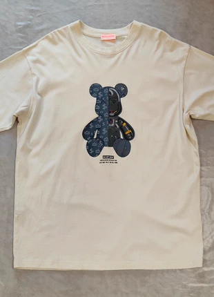 T-shirt Warren Webber Bear crème - XL, brand: Warren Webber, condizioni: Ottime, taglia: XL, €5.00, €5.95 include la Protezione acquisti