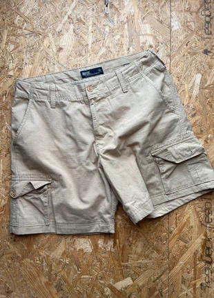Rifle Beige Reinforced Cotton Cargo Shorts – Size EU 34, marque: Rifle, état: Très bon état, taille: L, 6,90 €, 7,95 € Protection acheteurs incluse